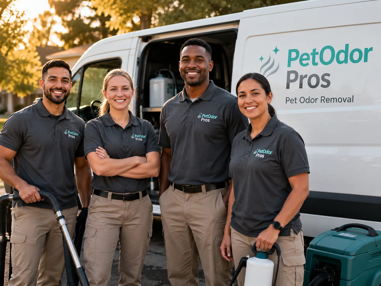Pet Odor Removal team serving Teague, TX